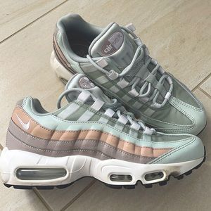 Air max 95 mint green leather